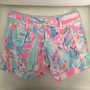 Lilly Pulitzer Callahan Shorts Size 00